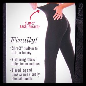 Spanx Slim -X Bagel Buster Bootcut Leggings